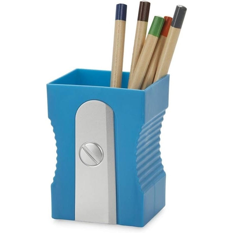 Acquista online Balvi Paper basket + pencil holder Sharpener sharpener blue plastic Balvi